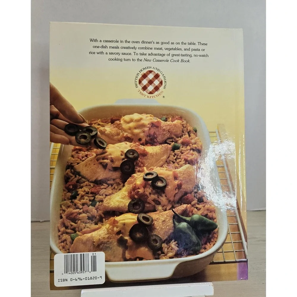 Vintage BHG New Casserole‎ Cookbook hardcover quick easy simple family meals